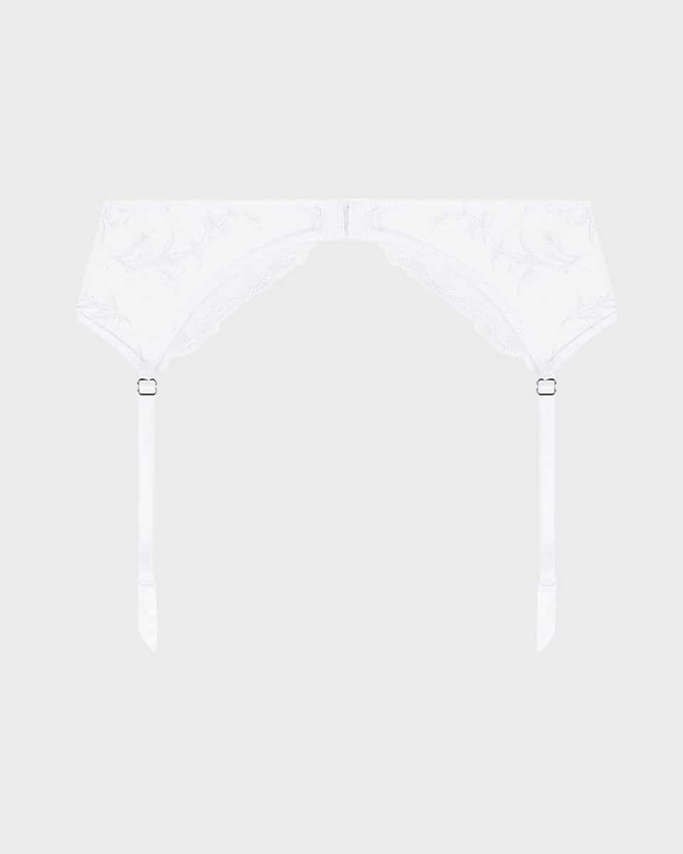 Source Beaute Embroidered Lace Garter Belt